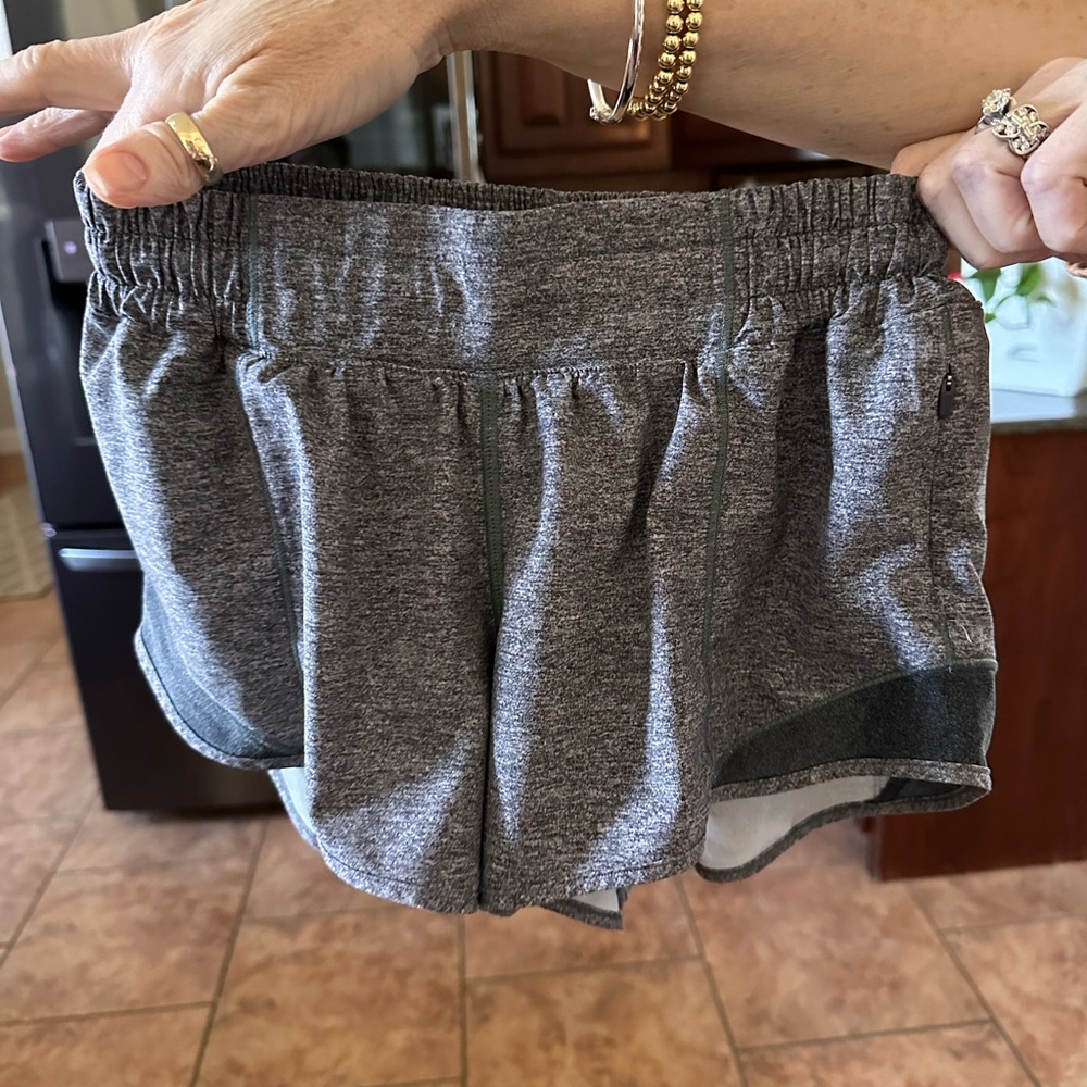 Gray Lululemon shorts - size 4 - 2 “
